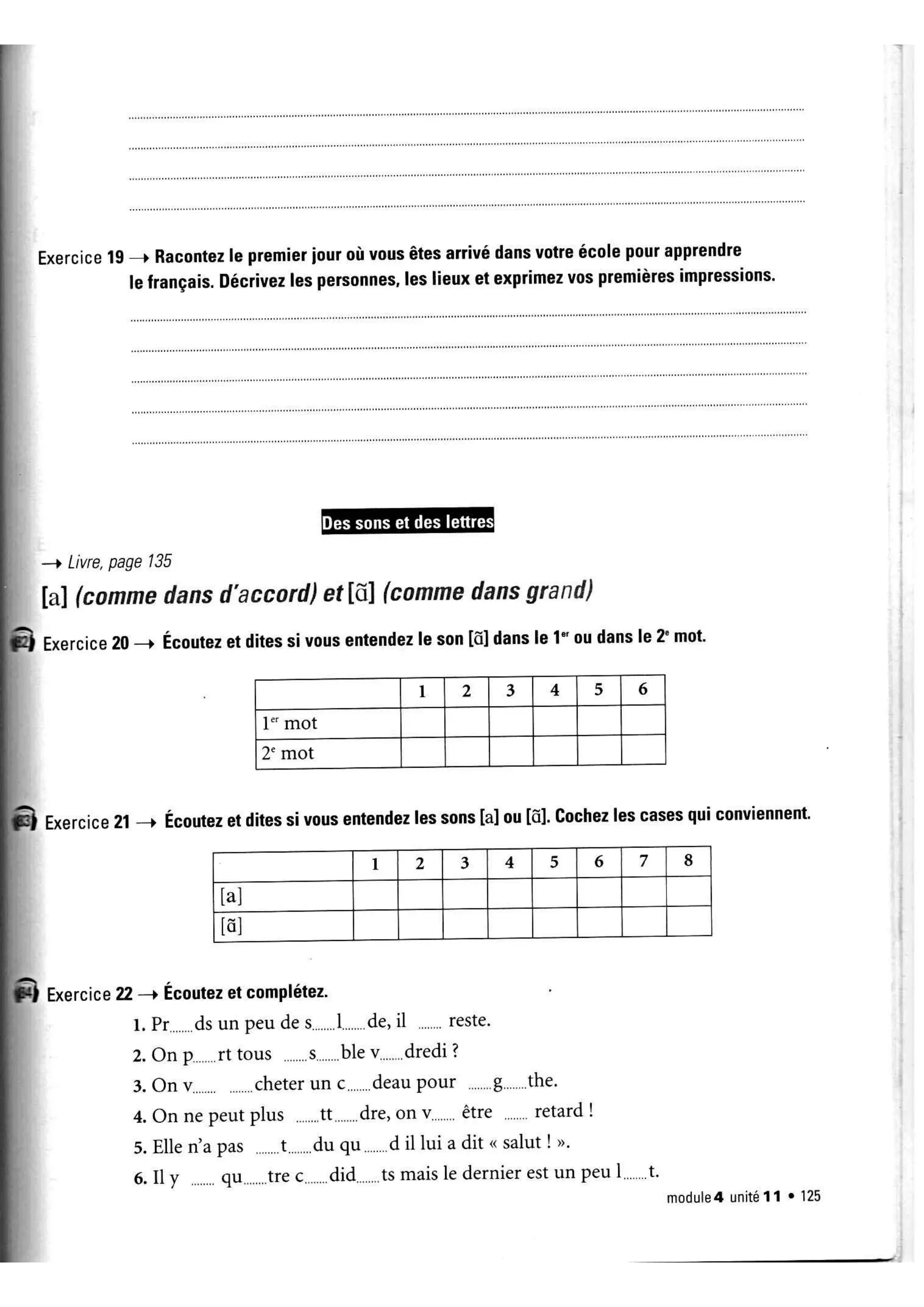 Latitudes 1 cahier d´exercises- Régine Mérieux, Yves Loiseau ED Didier