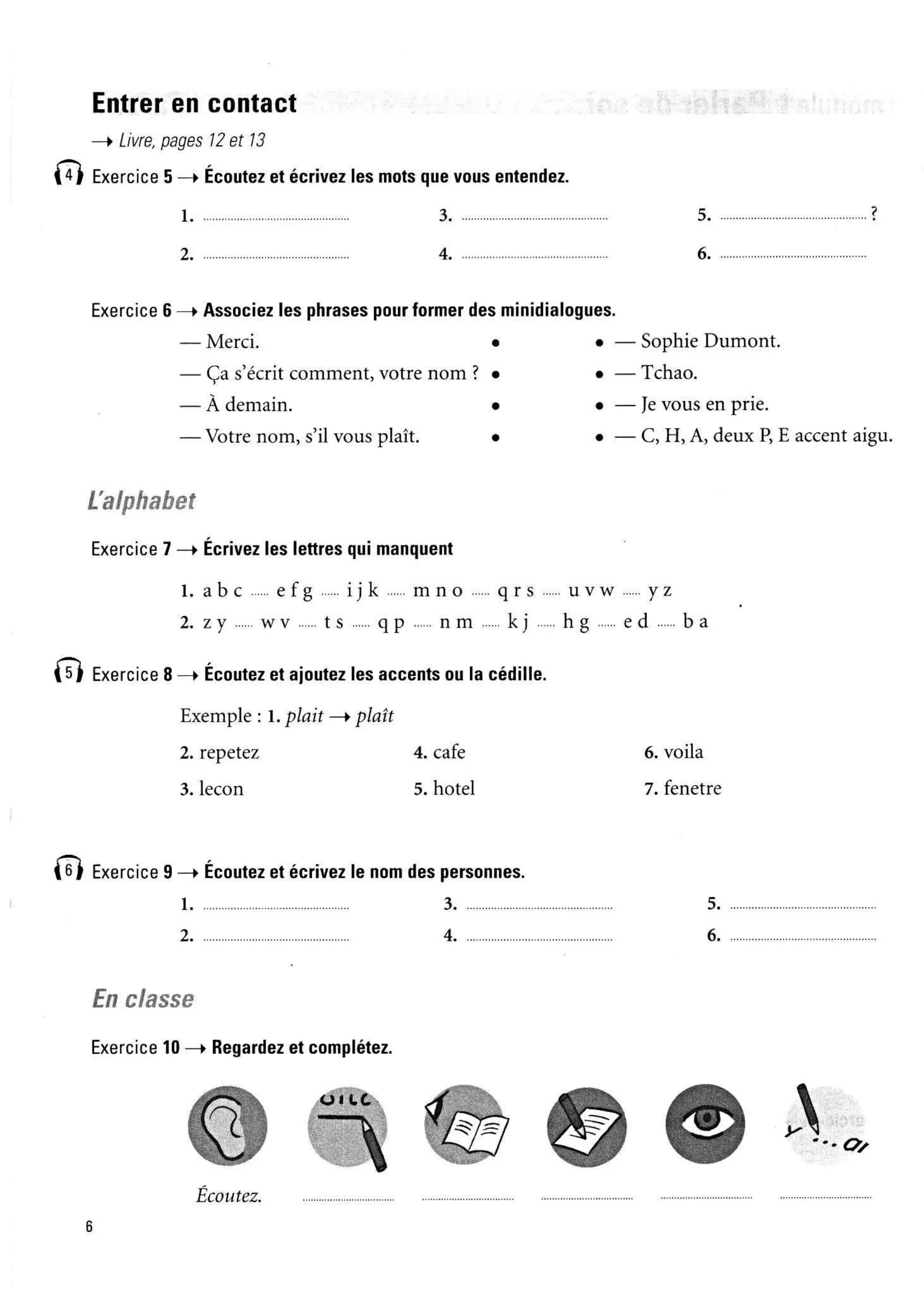 Latitudes 1 cahier d´exercises- Régine Mérieux, Yves Loiseau ED Didier