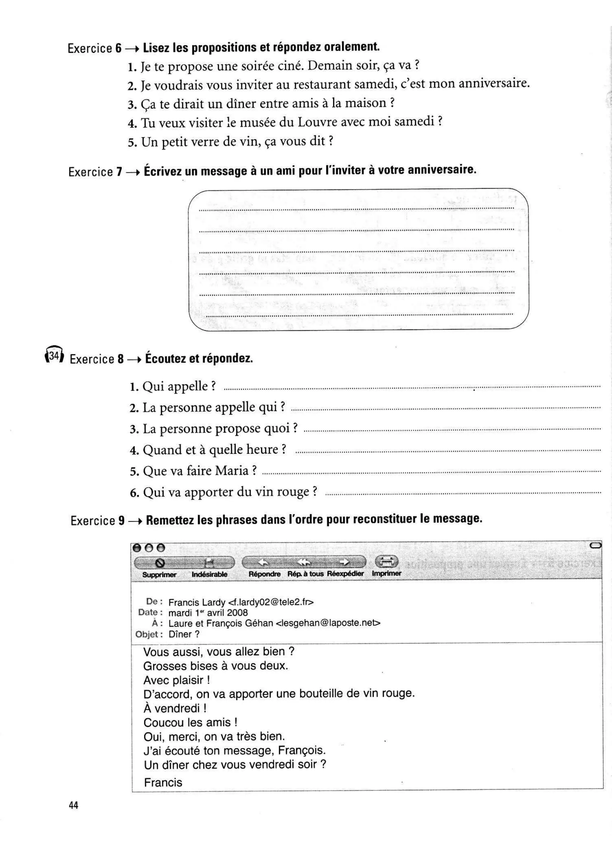 Latitudes 1 cahier d´exercises- Régine Mérieux, Yves Loiseau ED Didier