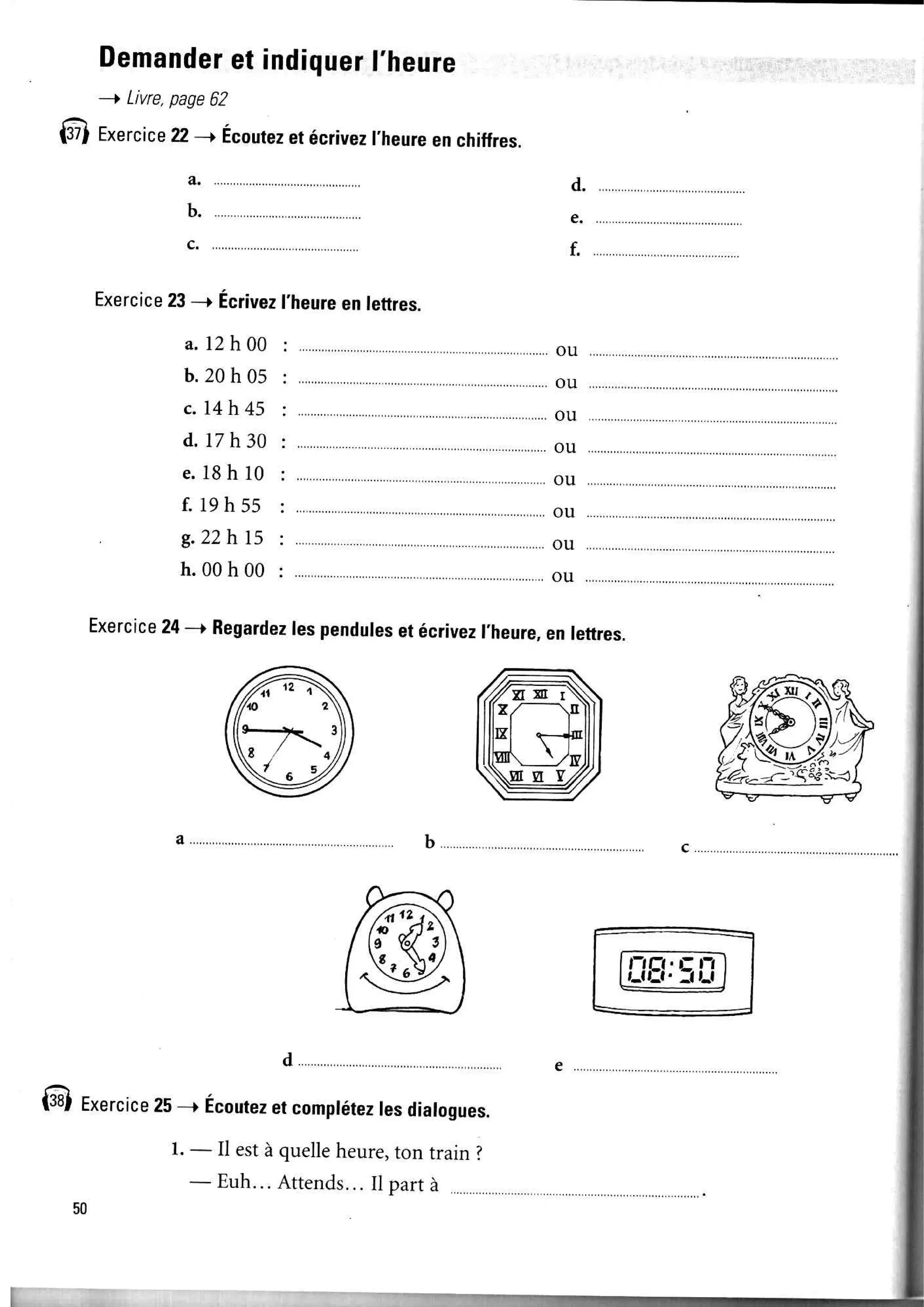 Latitudes 1 cahier d´exercises- Régine Mérieux, Yves Loiseau ED Didier