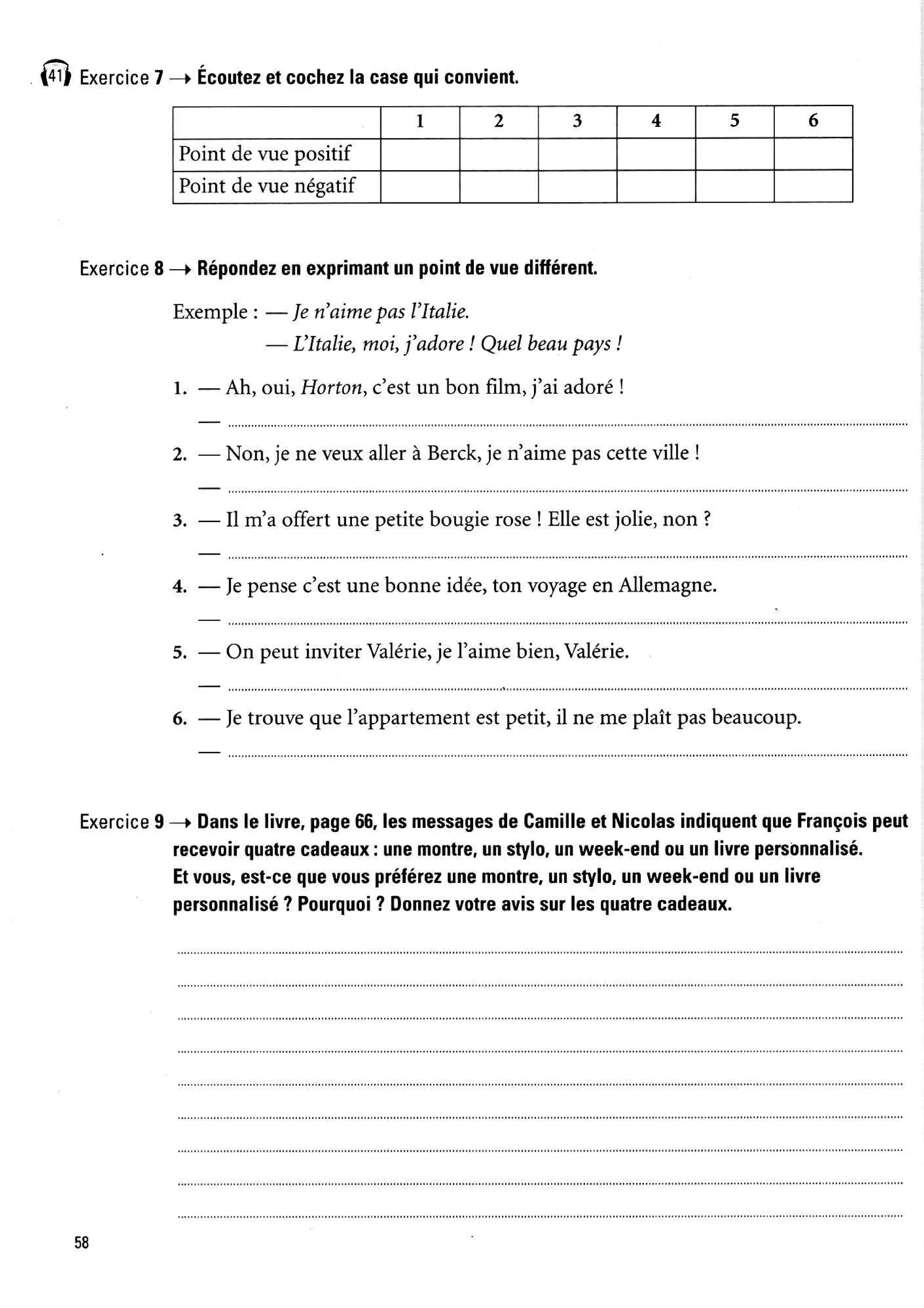 Latitudes 1 cahier d´exercises- Régine Mérieux, Yves Loiseau ED Didier