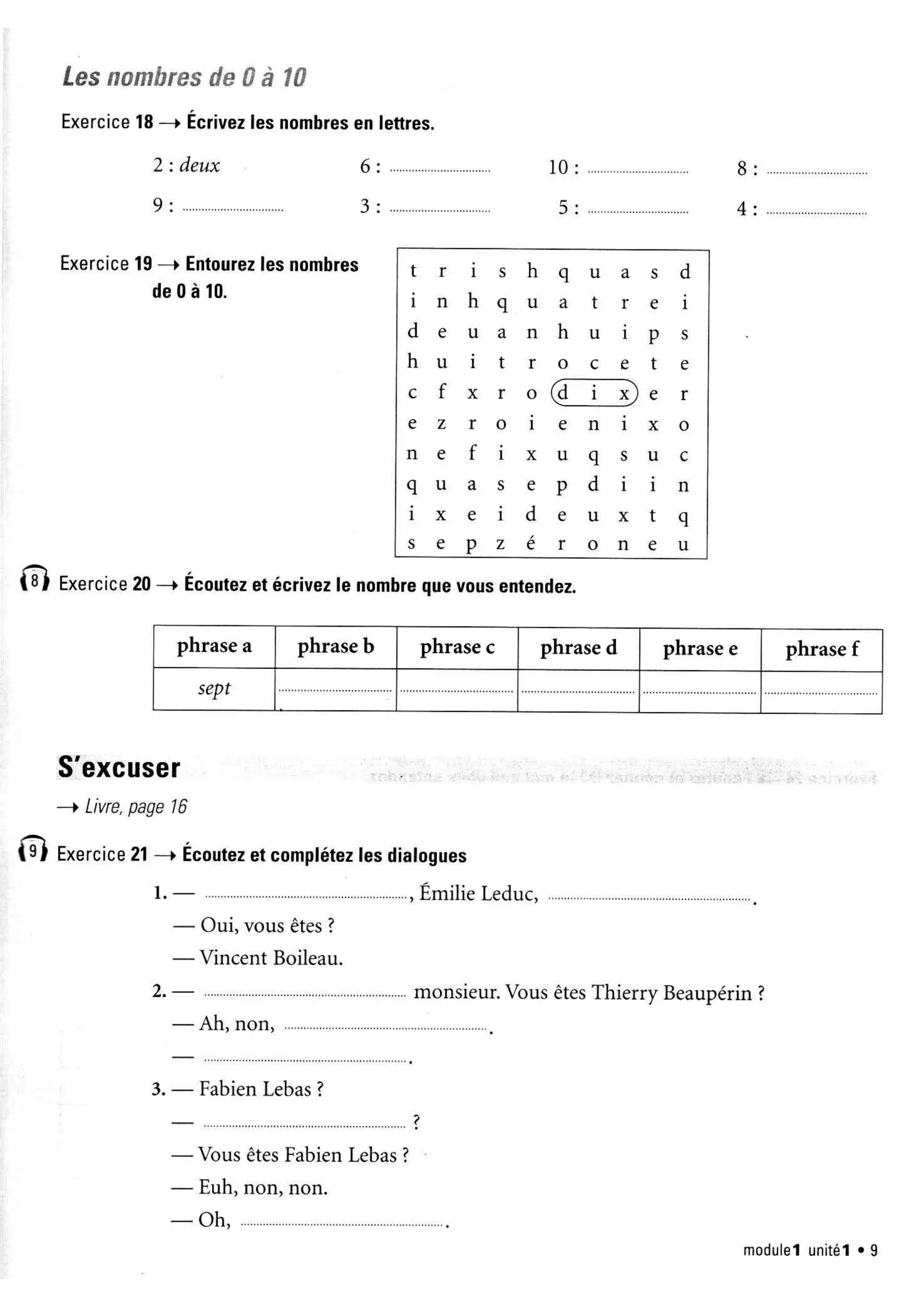 Latitudes 1 cahier d´exercises- Régine Mérieux, Yves Loiseau ED Didier