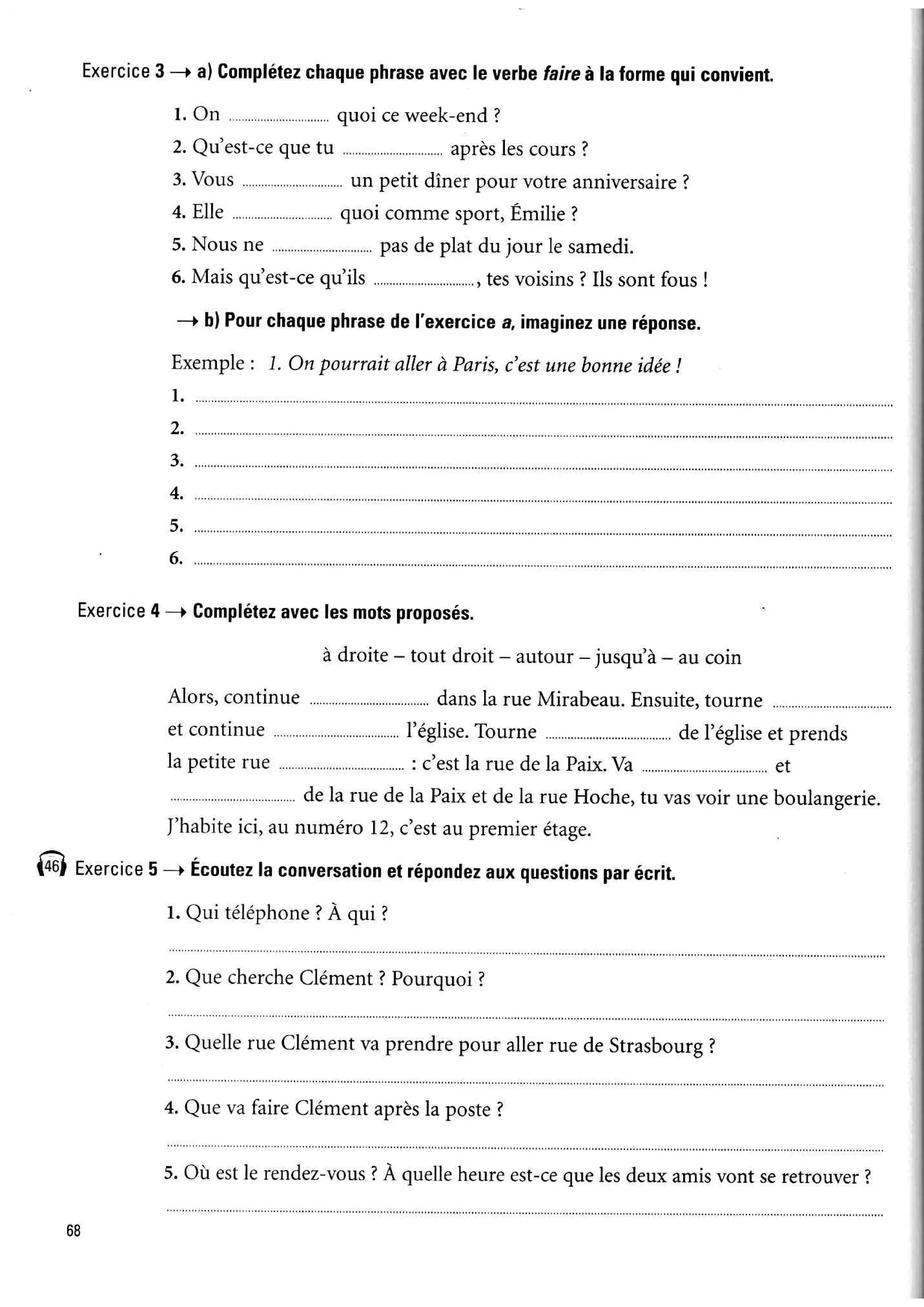 Latitudes 1 cahier d´exercises- Régine Mérieux, Yves Loiseau ED Didier