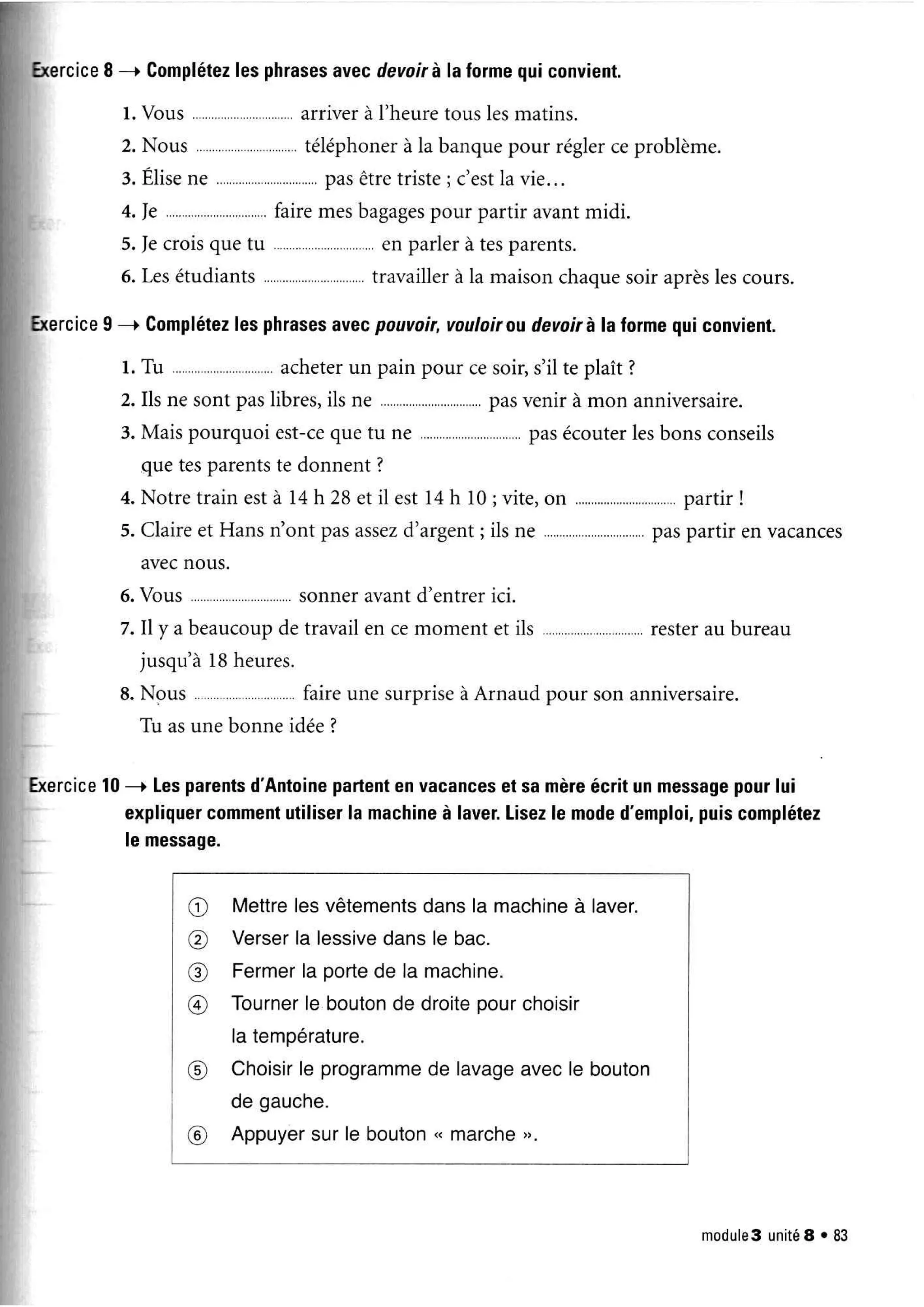 Latitudes 1 cahier d´exercises- Régine Mérieux, Yves Loiseau ED Didier