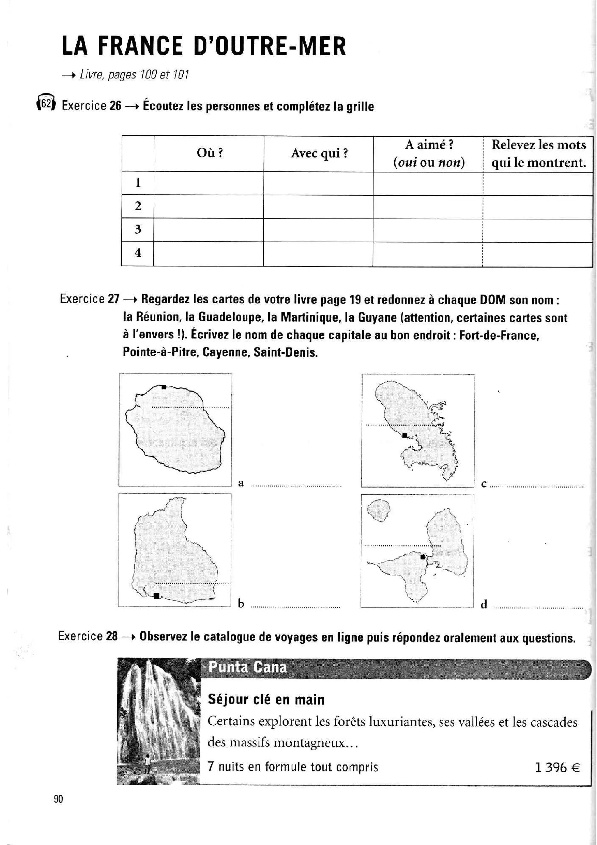 Latitudes 1 cahier d´exercises- Régine Mérieux, Yves Loiseau ED Didier
