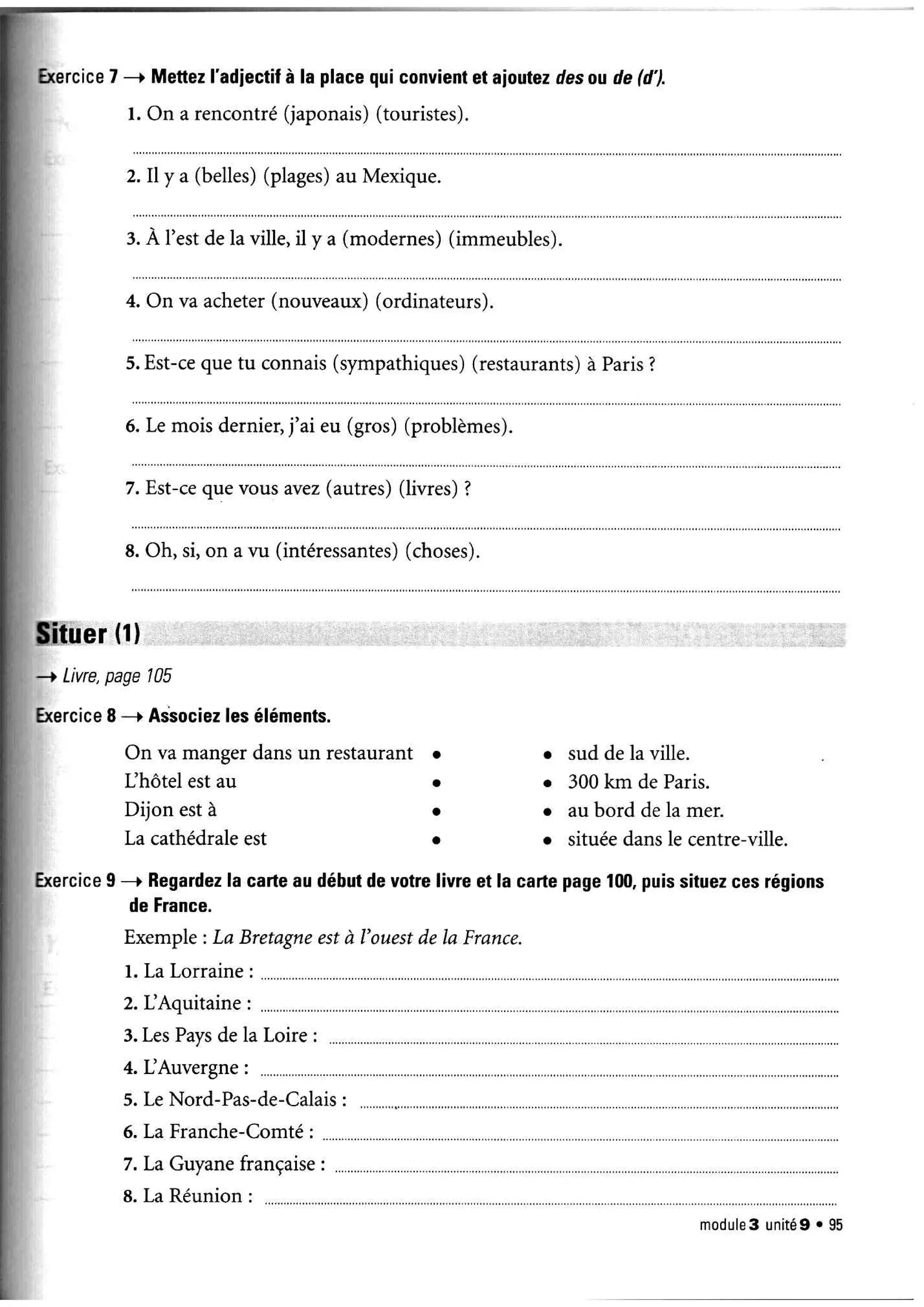 Latitudes 1 cahier d´exercises- Régine Mérieux, Yves Loiseau ED Didier