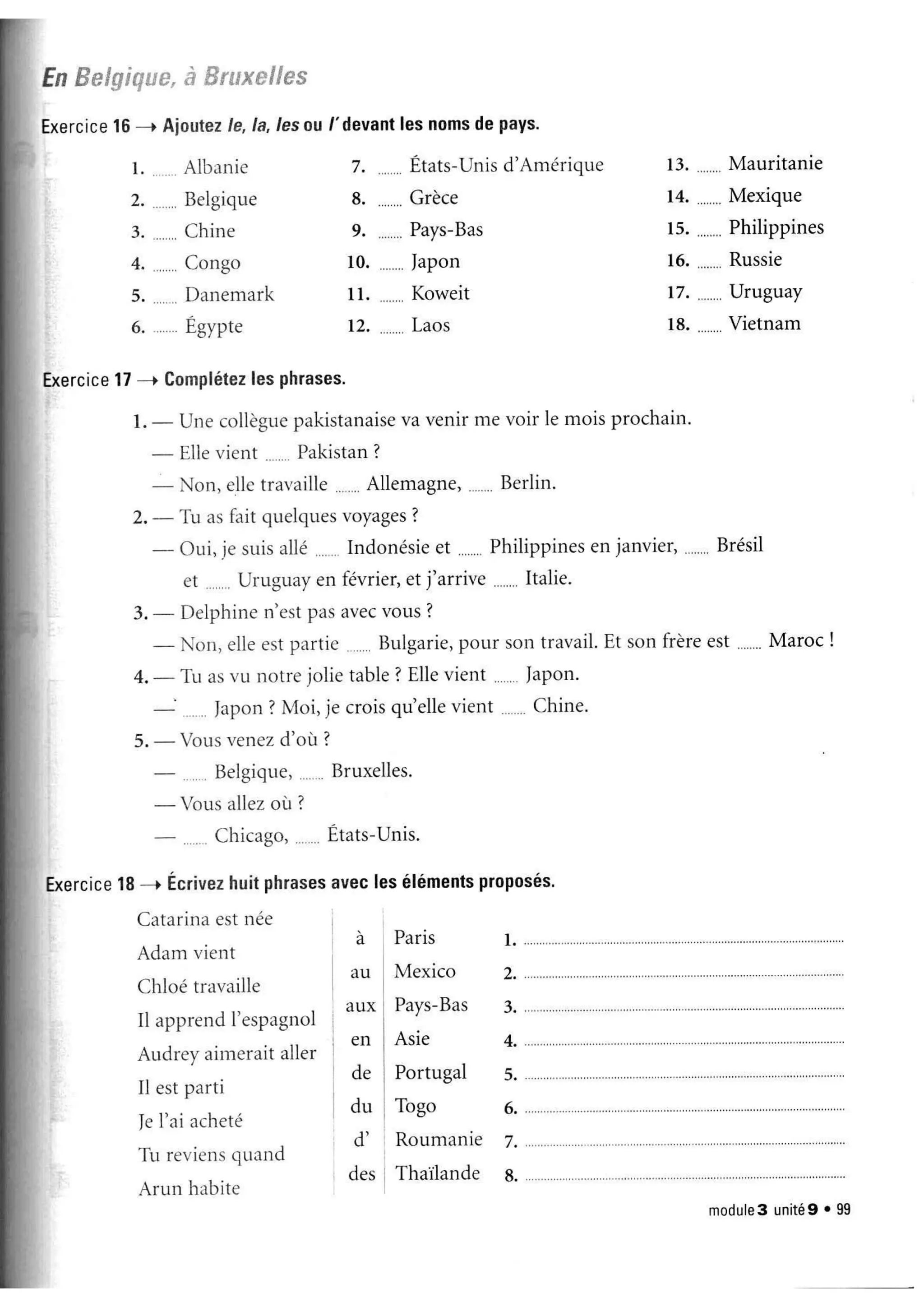 Latitudes 1 cahier d´exercises- Régine Mérieux, Yves Loiseau ED Didier