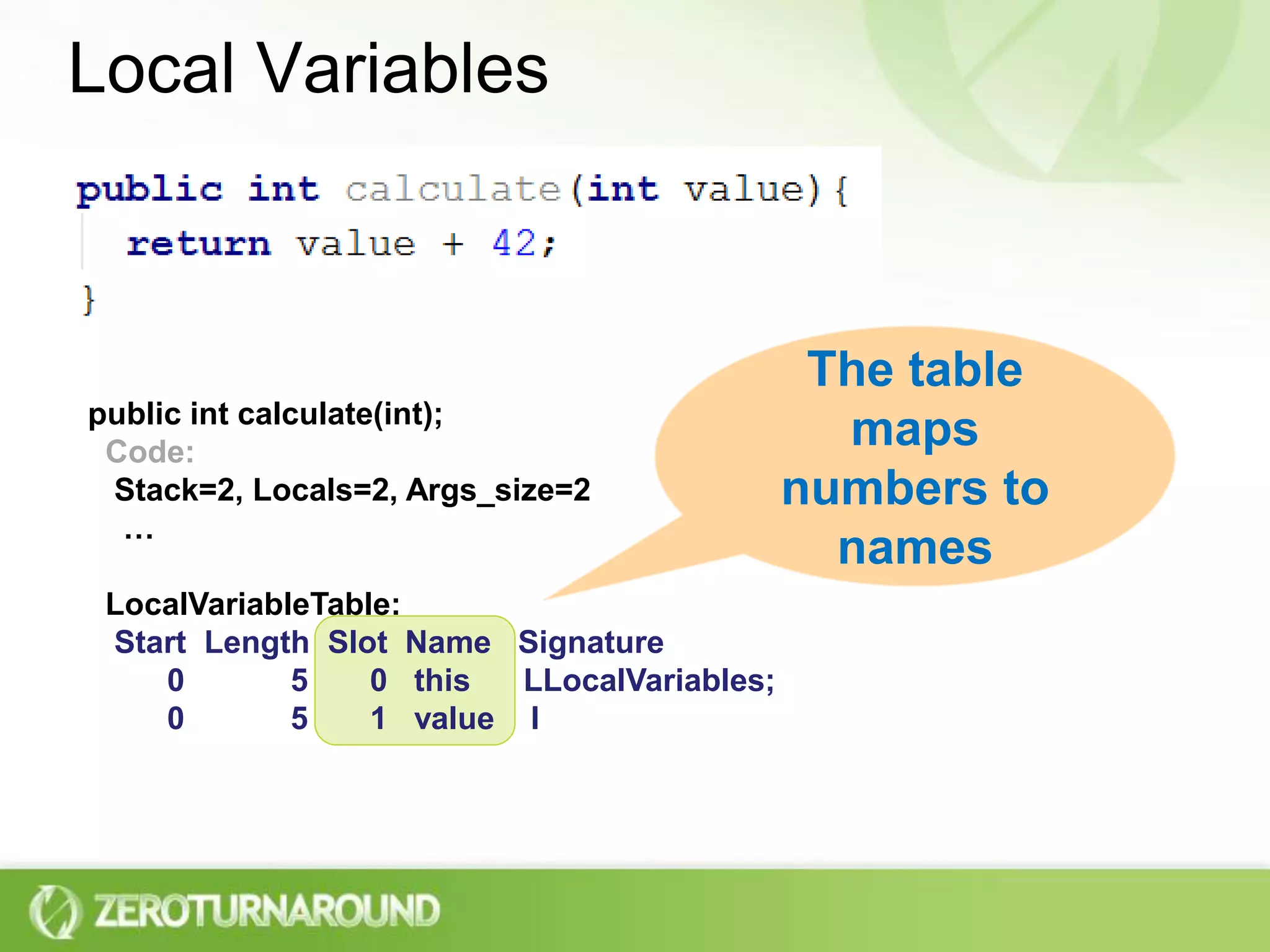 LatJUG. Java Bytecode Fundamentals | PPT