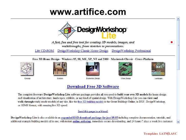 design workshop lite software download