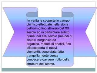 Gli atomi non stanno mai fermi  né  al loro interno che reciprocamente l’uno rispetto all’altro Ecco perché mi gira la testa!!!