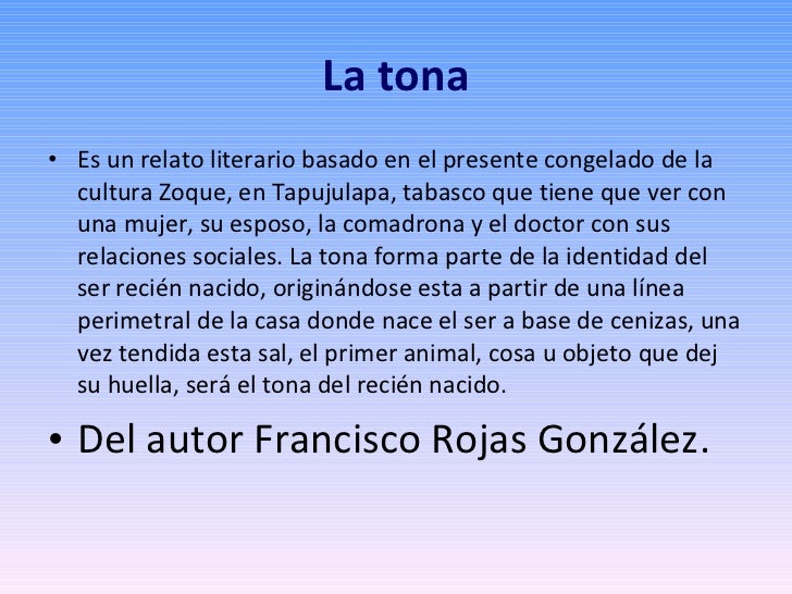 La tona