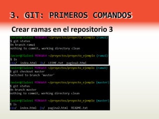 Fundamentos de GIt y Github | PPTX
