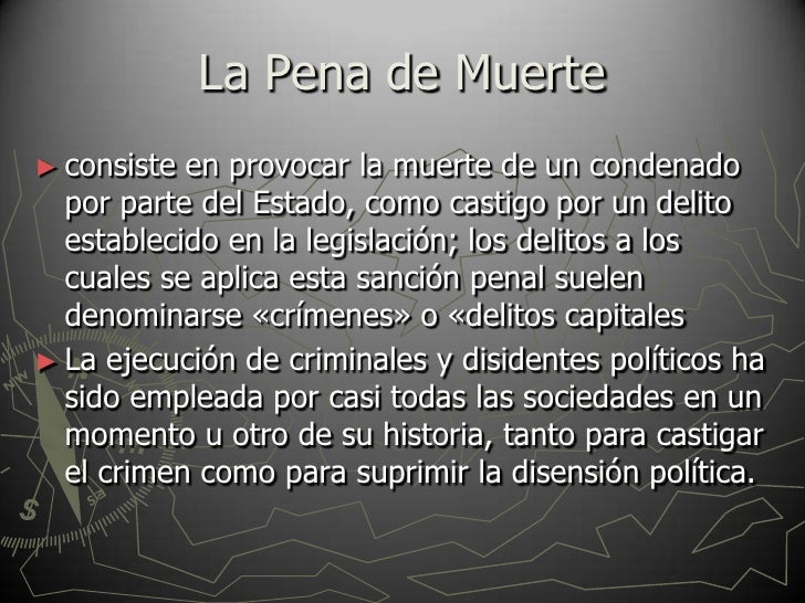 La Tortura Y La Pena De Muerte ExposicióN