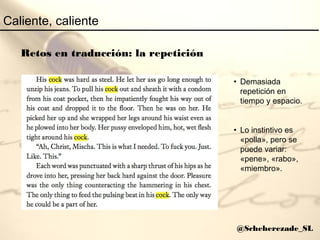 La traducción erótica | PPT