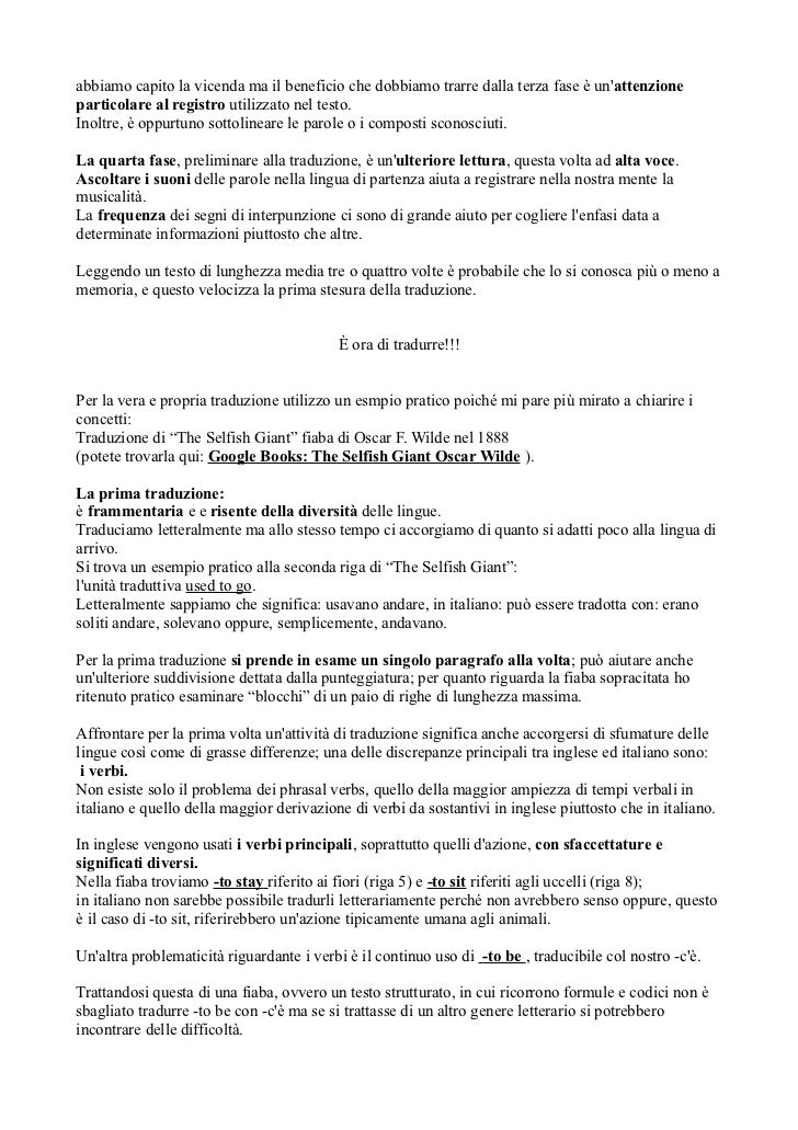 Esempi di essay in inglese image