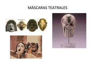 MÁSCARAS TEATRALES 