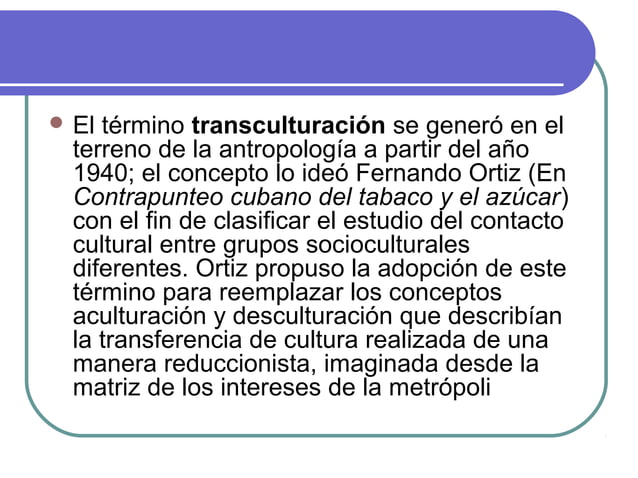 La transculturización por Katherin Rojas