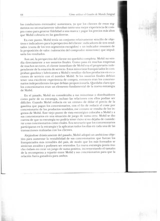 La transformacion de mobil