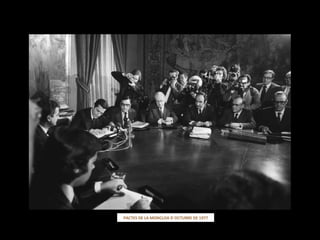 PACTES DE LA MONCLOA D´OCTUBRE DE 1977 