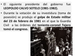 La transición española (1975 1982)