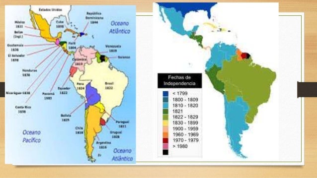 La transicion independentista de los paises latinoamericanos