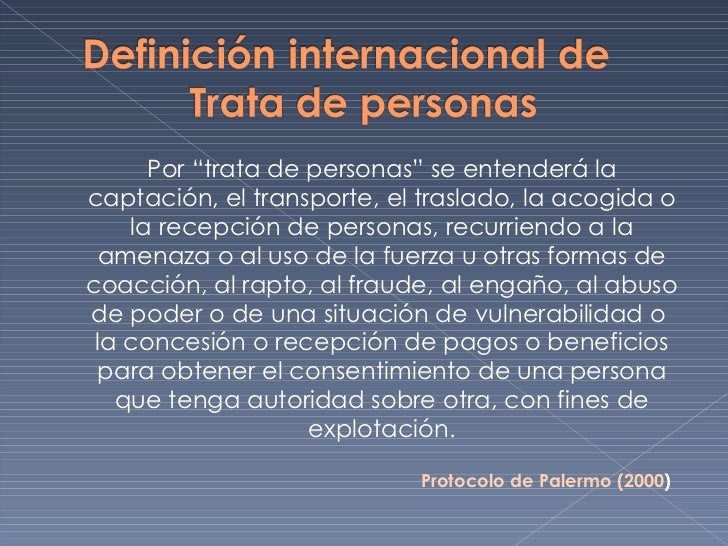 La Trata De Personas Amnistia Internacional