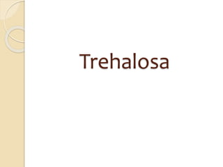Trehalosa
 