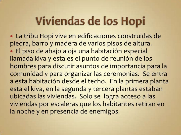 La tribu hopi
