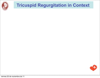 Tricuspid Regurgitation in Context




viernes 25 de noviembre de 11
 