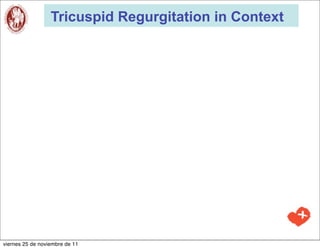 Tricuspid Regurgitation in Context




viernes 25 de noviembre de 11
 