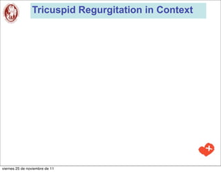 Tricuspid Regurgitation in Context




viernes 25 de noviembre de 11
 