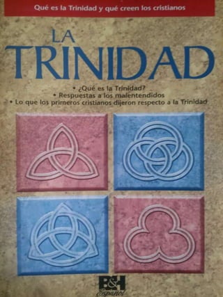 La trinidad folleto despegable