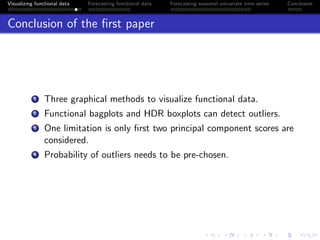 Visualizing, Modeling and Forecasting of Functional Time Series | PDF