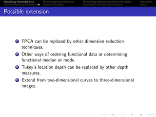 Visualizing, Modeling and Forecasting of Functional Time Series | PDF