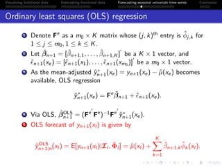 Visualizing, Modeling and Forecasting of Functional Time Series | PDF