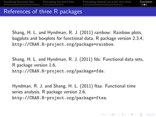 Visualizing, Modeling and Forecasting of Functional Time Series | PDF
