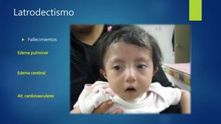 Latrodectismo
 Fallecimientos
Edema pulmonar
Edema cerebral
Alt. cardiovasculares
 