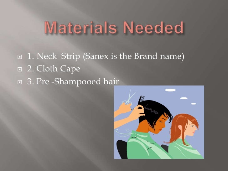 Lattc cosmetology department basic drape