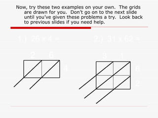 lattice multiplication