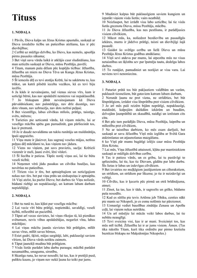 Latvian - The Epistle of Apostle Paul to Titus.pdf