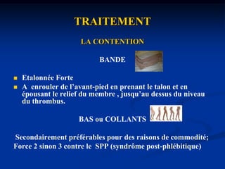 TRAITEMENTLes AVK! Interactions médicamenteuses.! Aliments riches en vitamine K par ordre décroissant:Foie, brocoli , artichaut, luzerne, laitue, Branche decéleri, cresson, asperge , chicorée, chou-fleur, épinards,haricots, endives, pomme de terre, persil, poireau, raisinssecs, tomates, bananes, pêches oranges, huile de maïs ,floconsd'avoine et plusieurs autres céréales, pois, pamplemousse,ortie, la plupart des légumineuses, feuilles de marronnier,levure de bière, huile de carthame, de soja et de germe de blé.