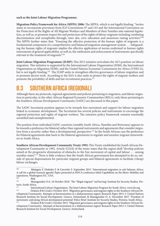 Labour-related experiences of Migrants and Refugees in South Africa