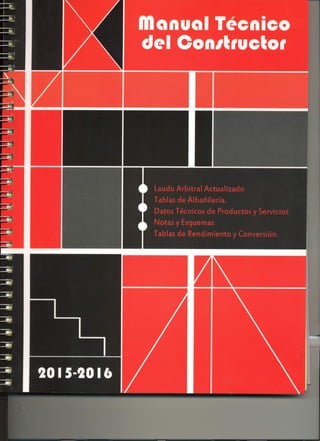 Manual Técnico del Constructor 2015-2016