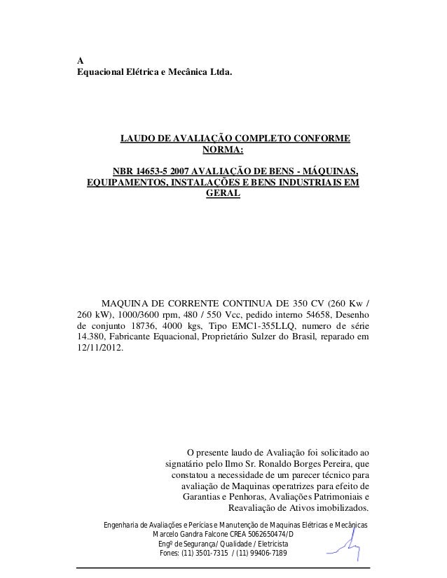 LAUDO TECNICO ELETRICO PDF DOWNLOAD LAUDO TECNICO ELETRICO PDF DOWNLOAD