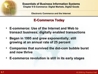 E-commerce, digital markets, and digital goods