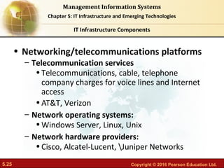 MIS-CH05: IT Infrastructure and Emerging Technologies | PPT