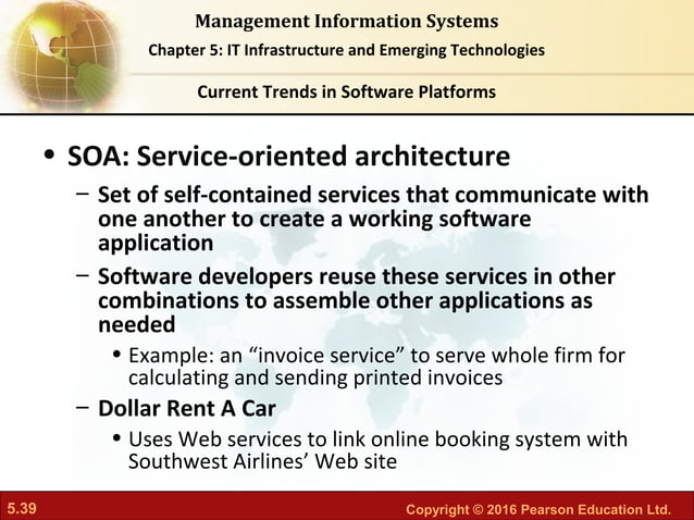 MIS-CH05: IT Infrastructure and Emerging Technologies | PPT