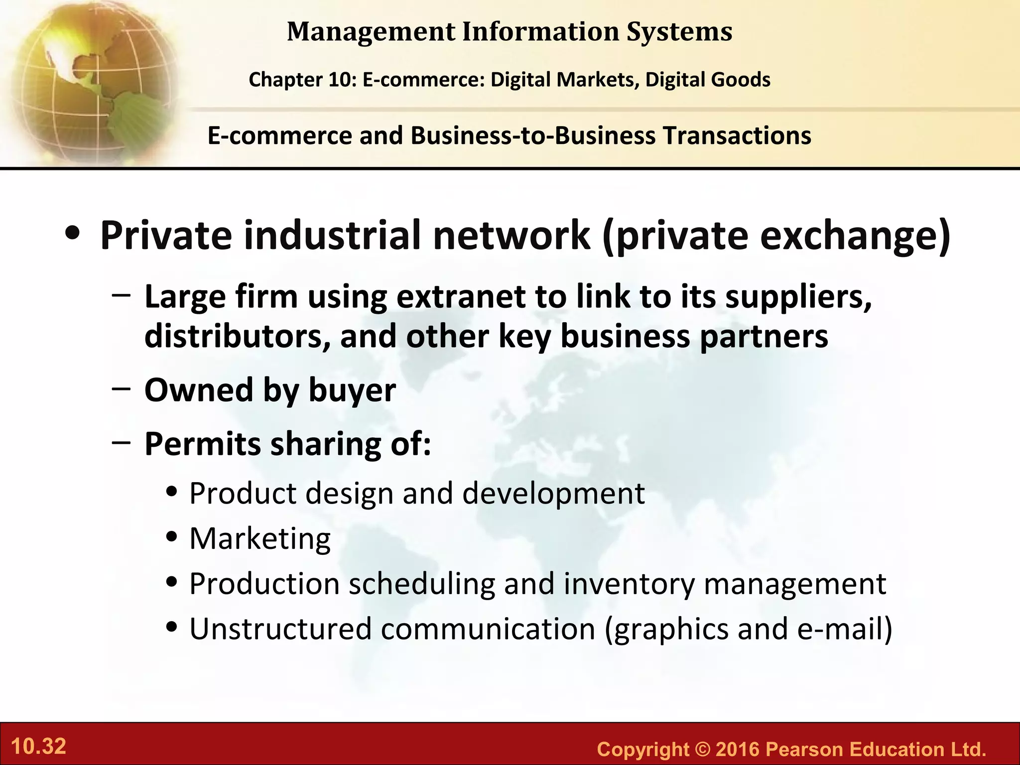 MIS-CH10: e-Commerce: Digital Markets, Digital Goods | PPT