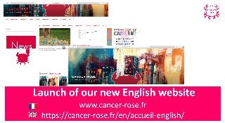 Launch of Cancer Rose website in English - 7 January 2021