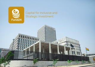 Capital for Inclusive and
Strategic Investment
 
